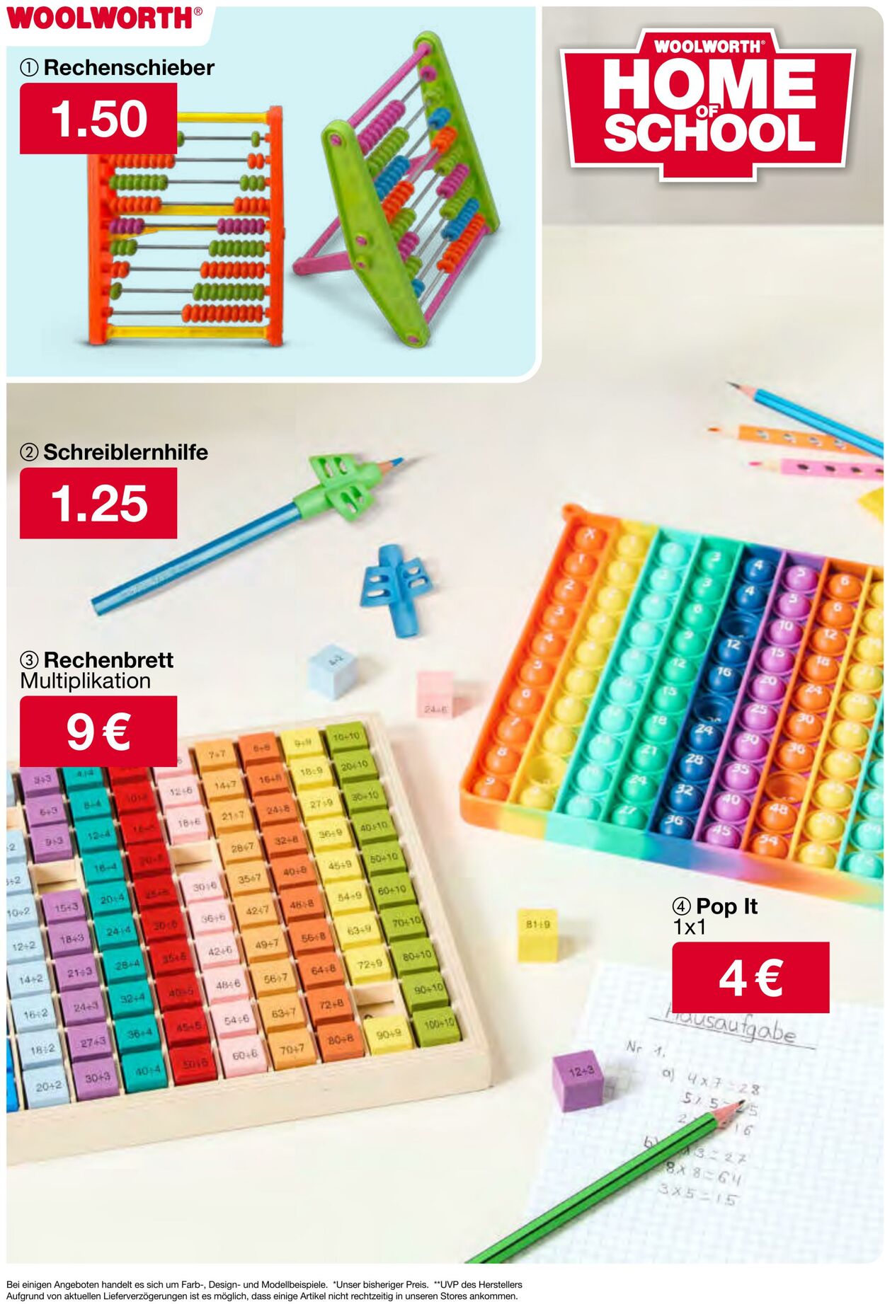 Prospekt Woolworth 20.08.2025 - 03.09.2025