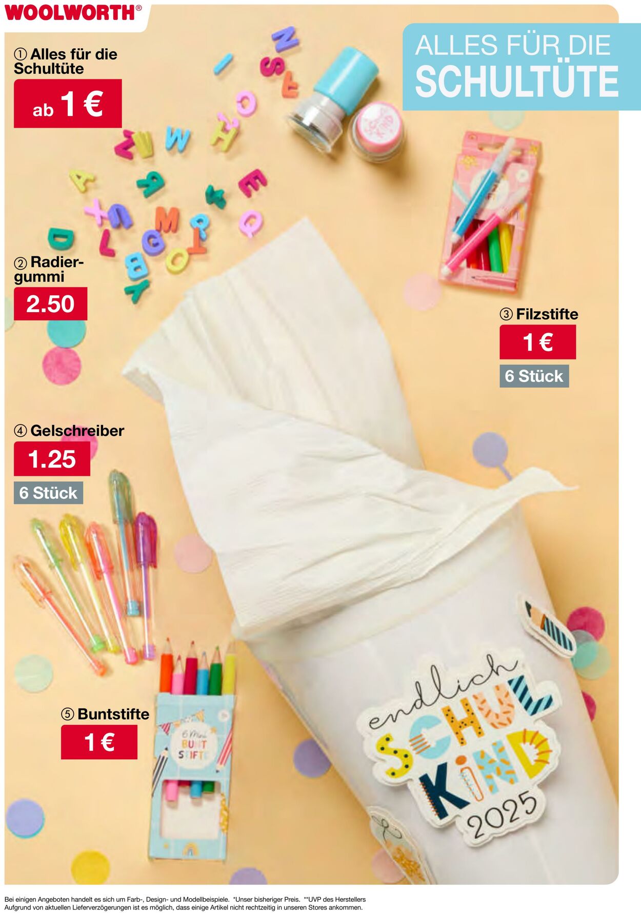 Prospekt Woolworth 20.08.2025 - 03.09.2025
