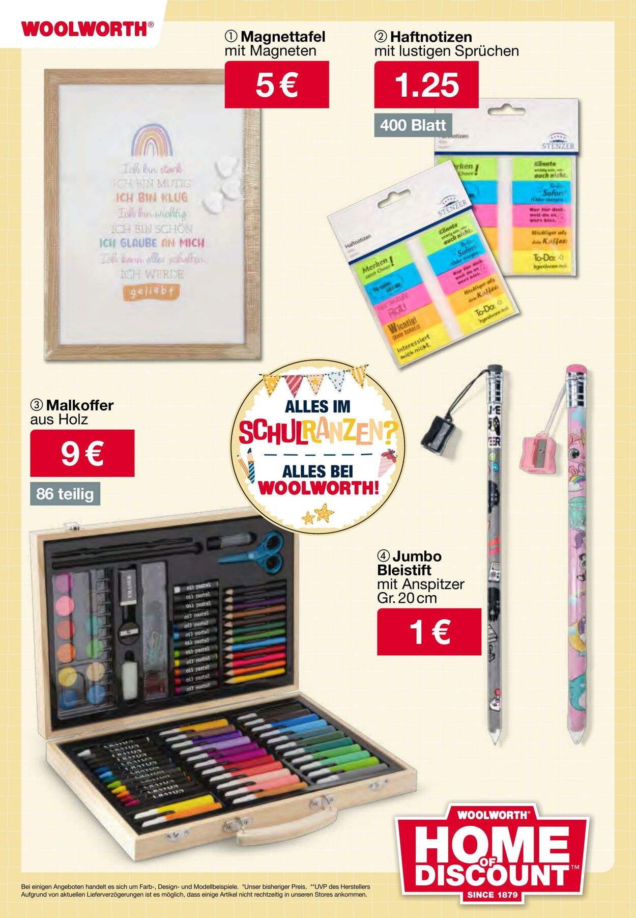 Prospekt Woolworth 20.08.2025 - 03.09.2025