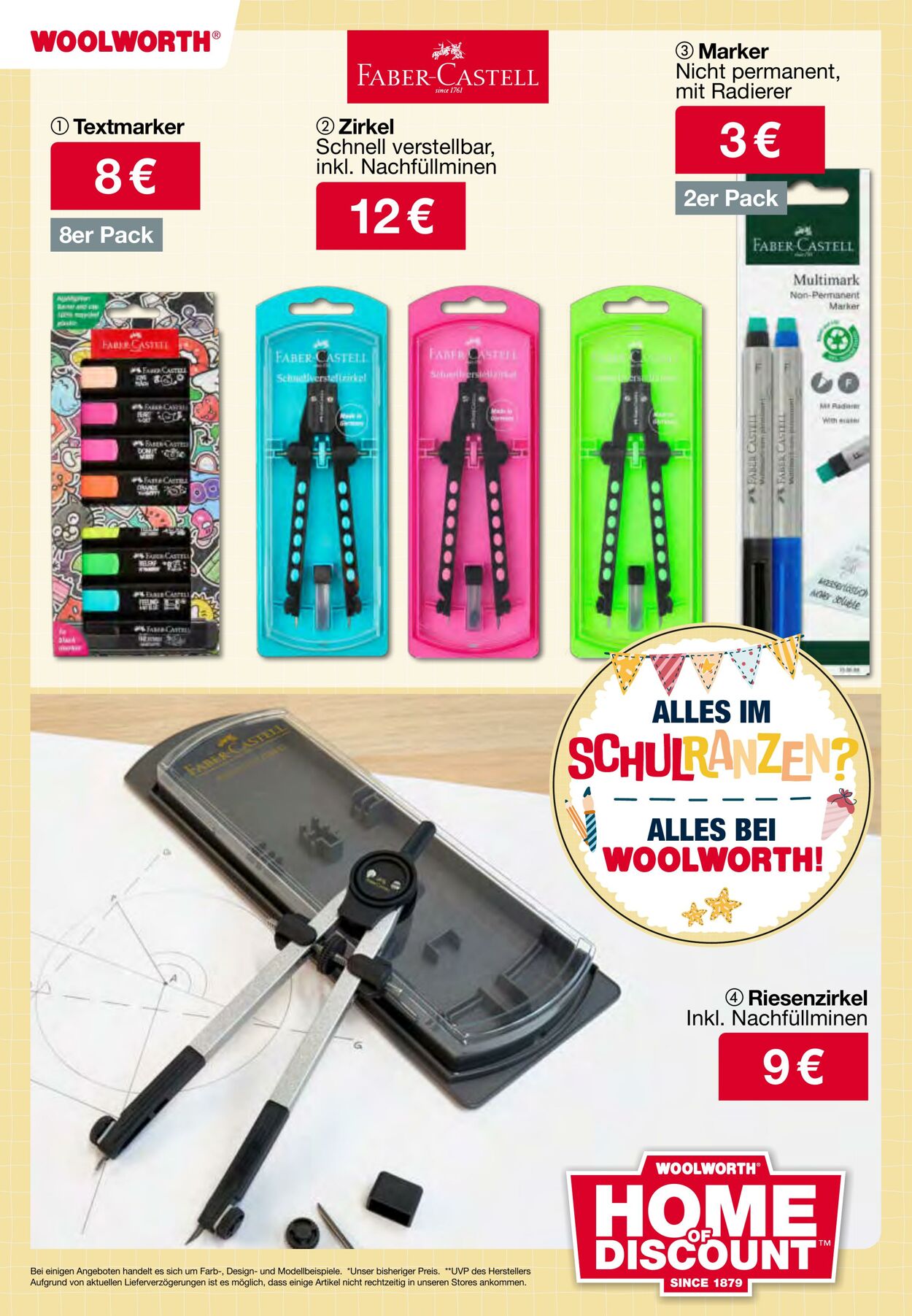 Prospekt Woolworth 20.08.2025 - 03.09.2025