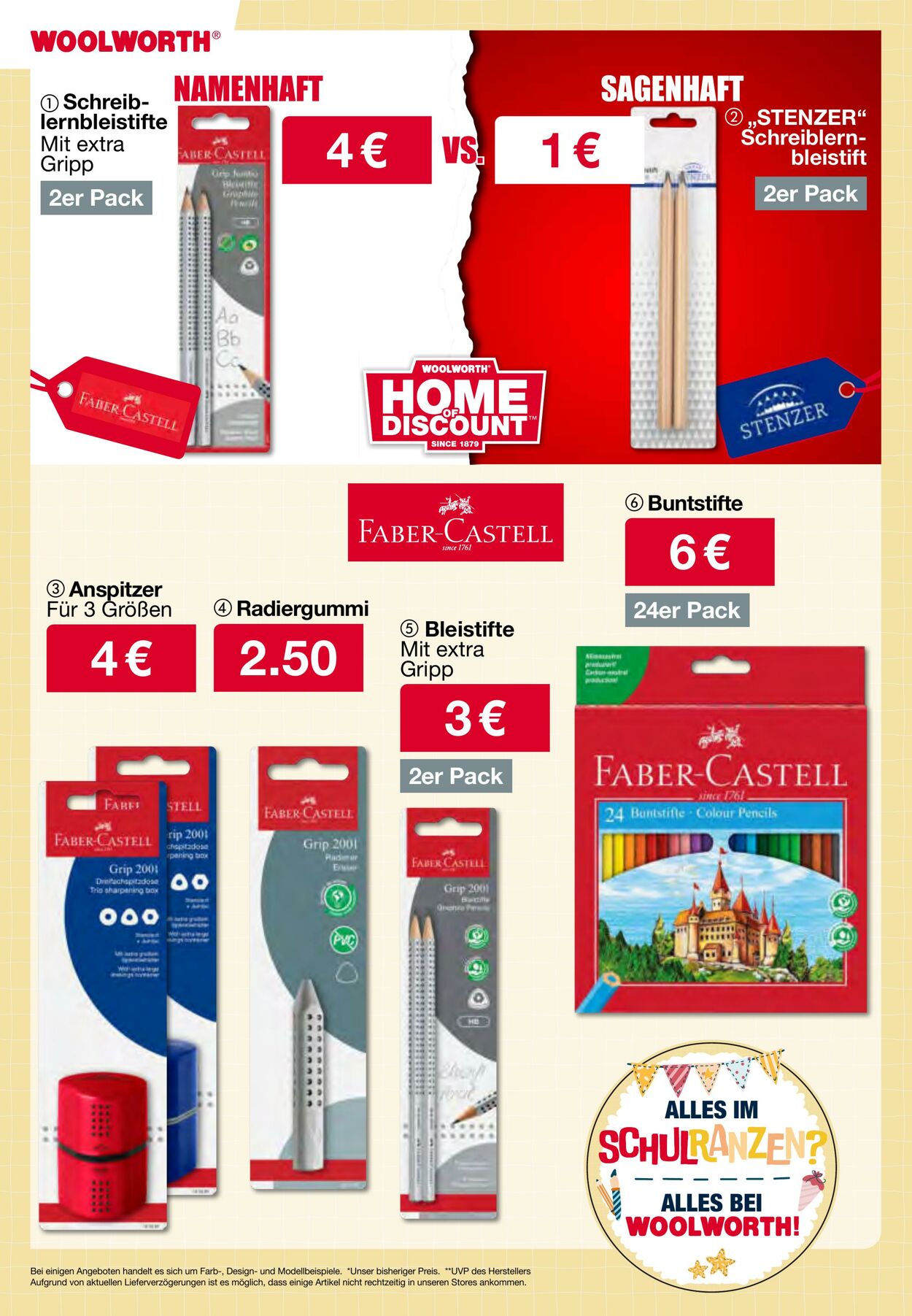 Prospekt Woolworth 20.08.2025 - 03.09.2025