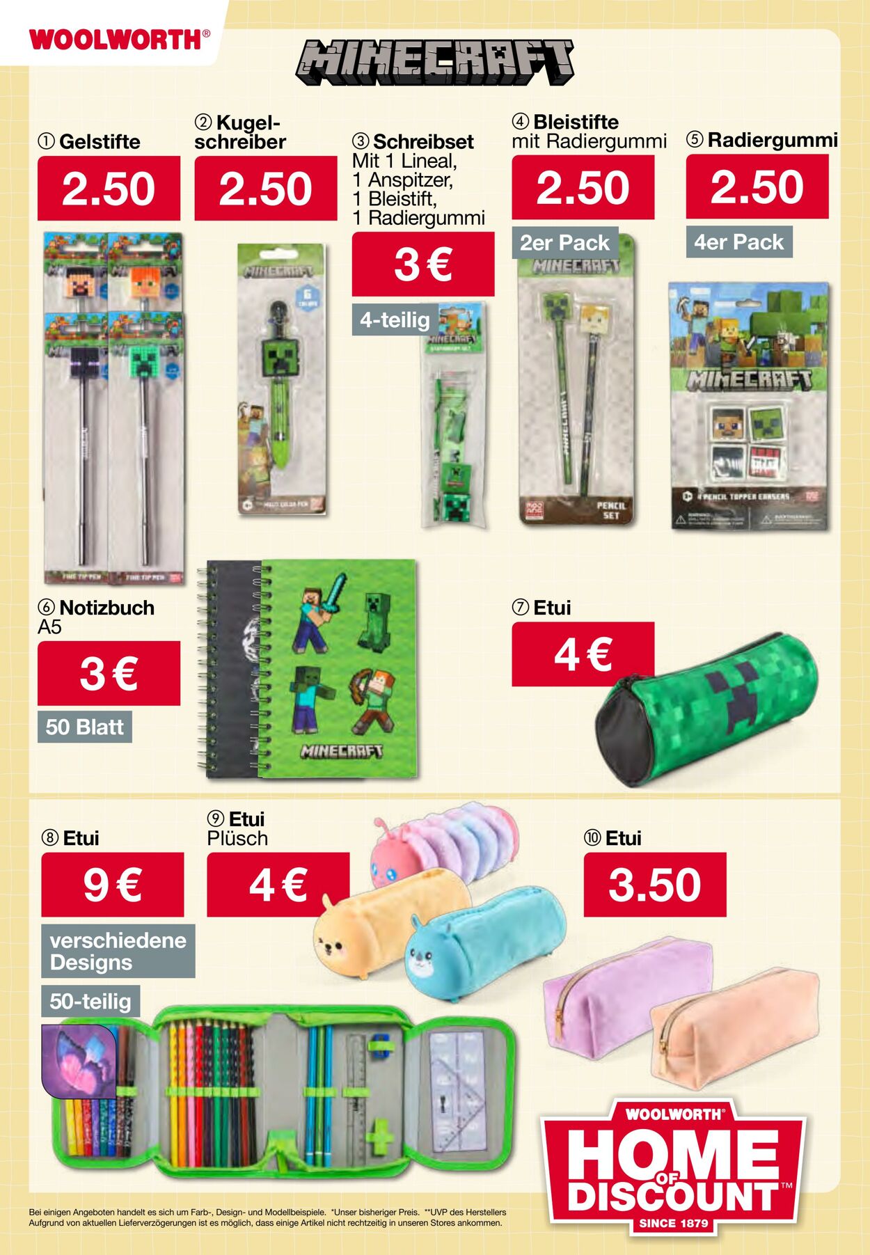 Prospekt Woolworth 20.08.2025 - 03.09.2025