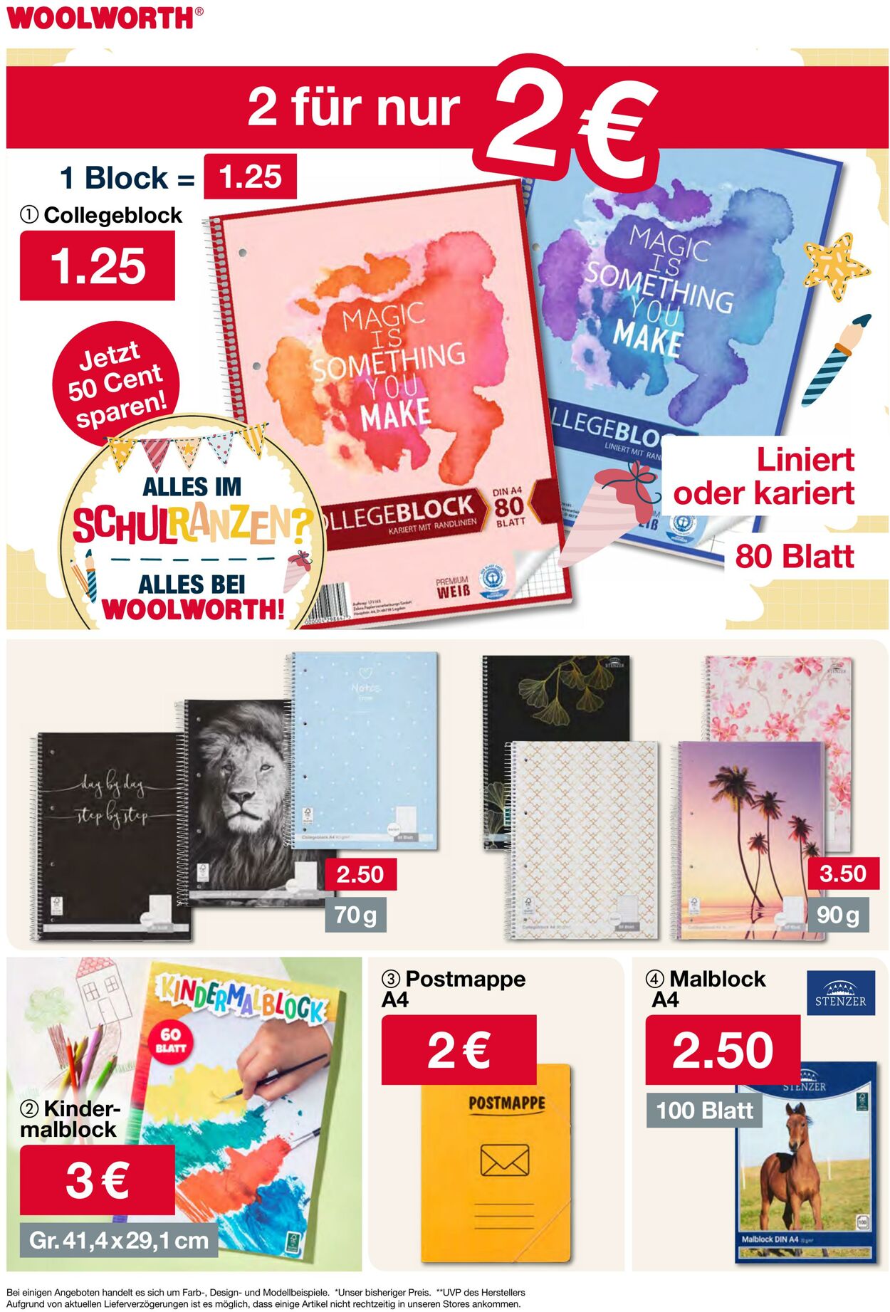 Prospekt Woolworth 16.07.2025 - 30.07.2025