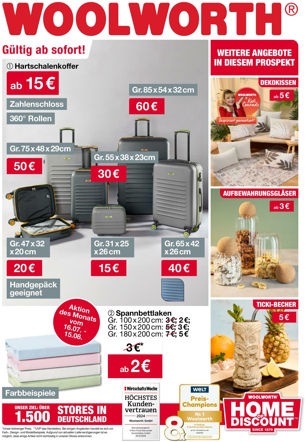 Prospekt Woolworth 06.08.2025 - 20.08.2025