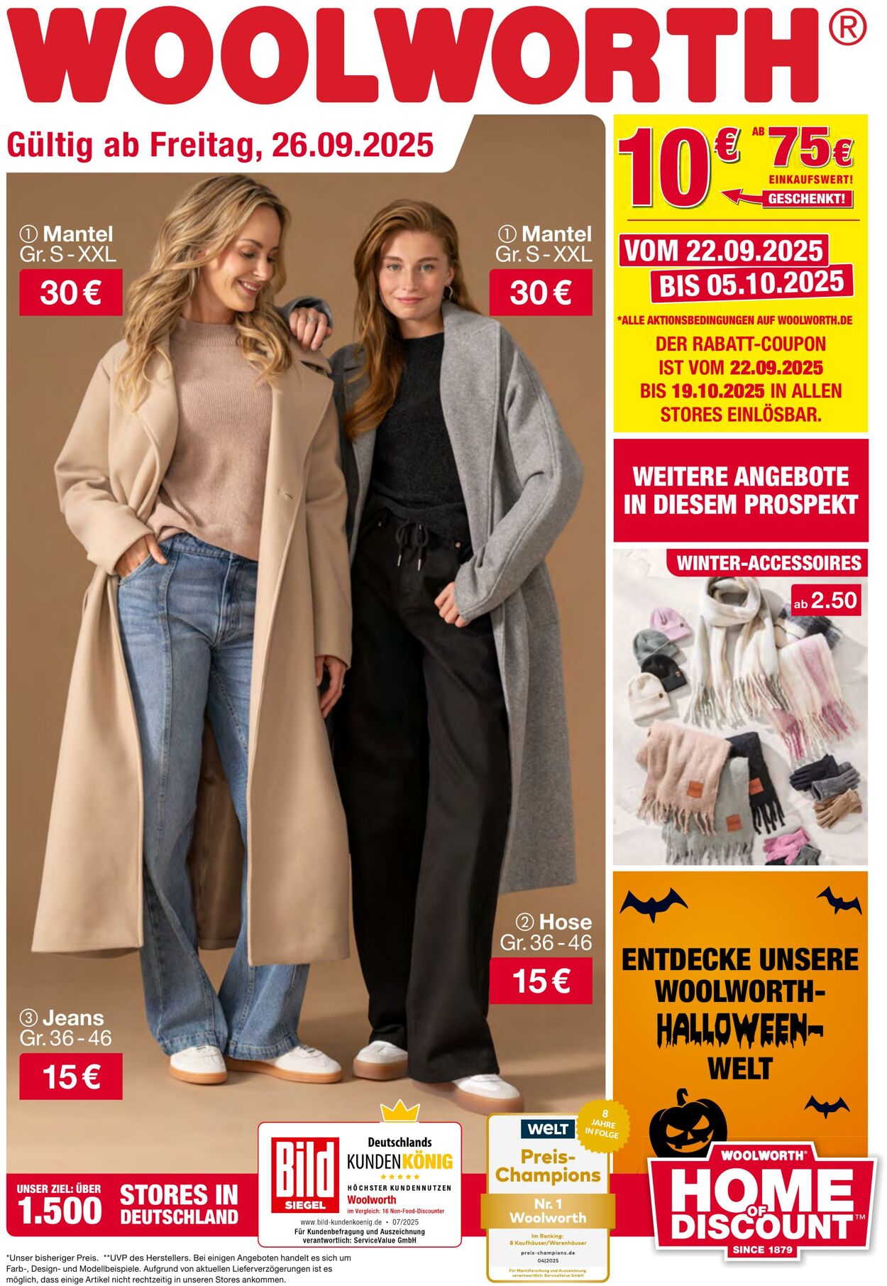 Prospekt Woolworth 29.09.2025 - 06.10.2025