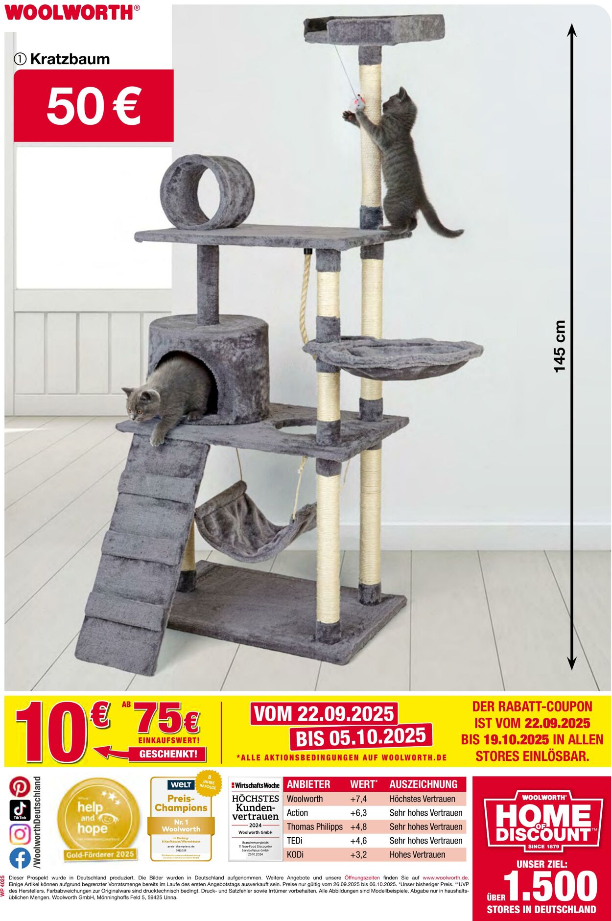 Prospekt Woolworth 29.09.2025 - 06.10.2025