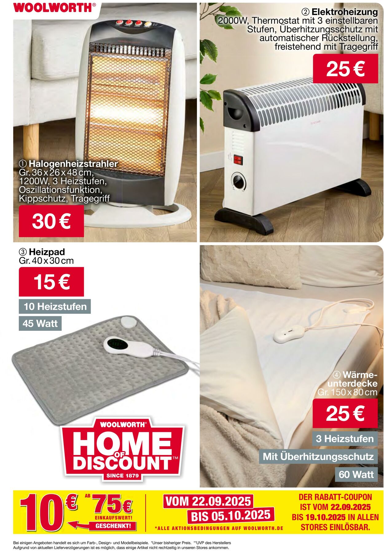 Prospekt Woolworth 02.10.2025 - 16.10.2025