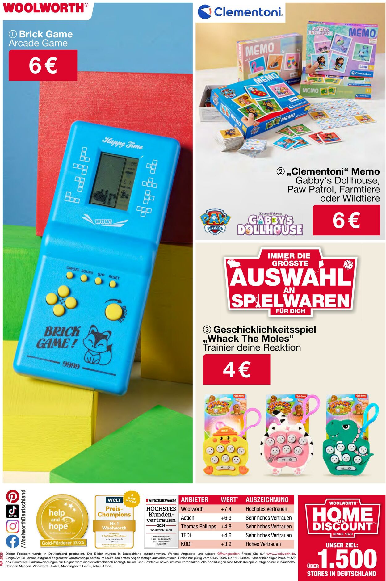 Prospekt Woolworth 08.07.2025 - 22.07.2025