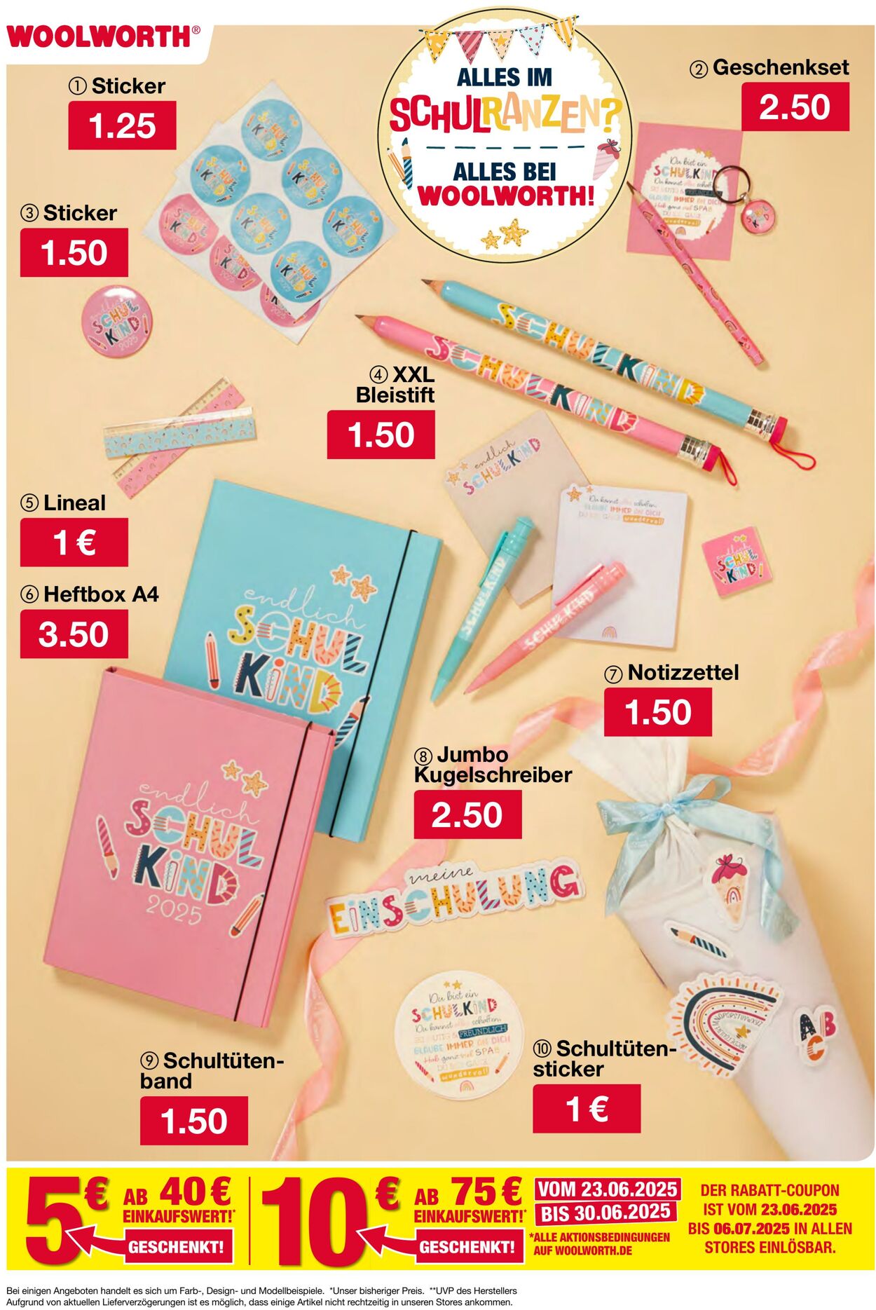 Prospekt Woolworth 01.07.2025 - 15.07.2025