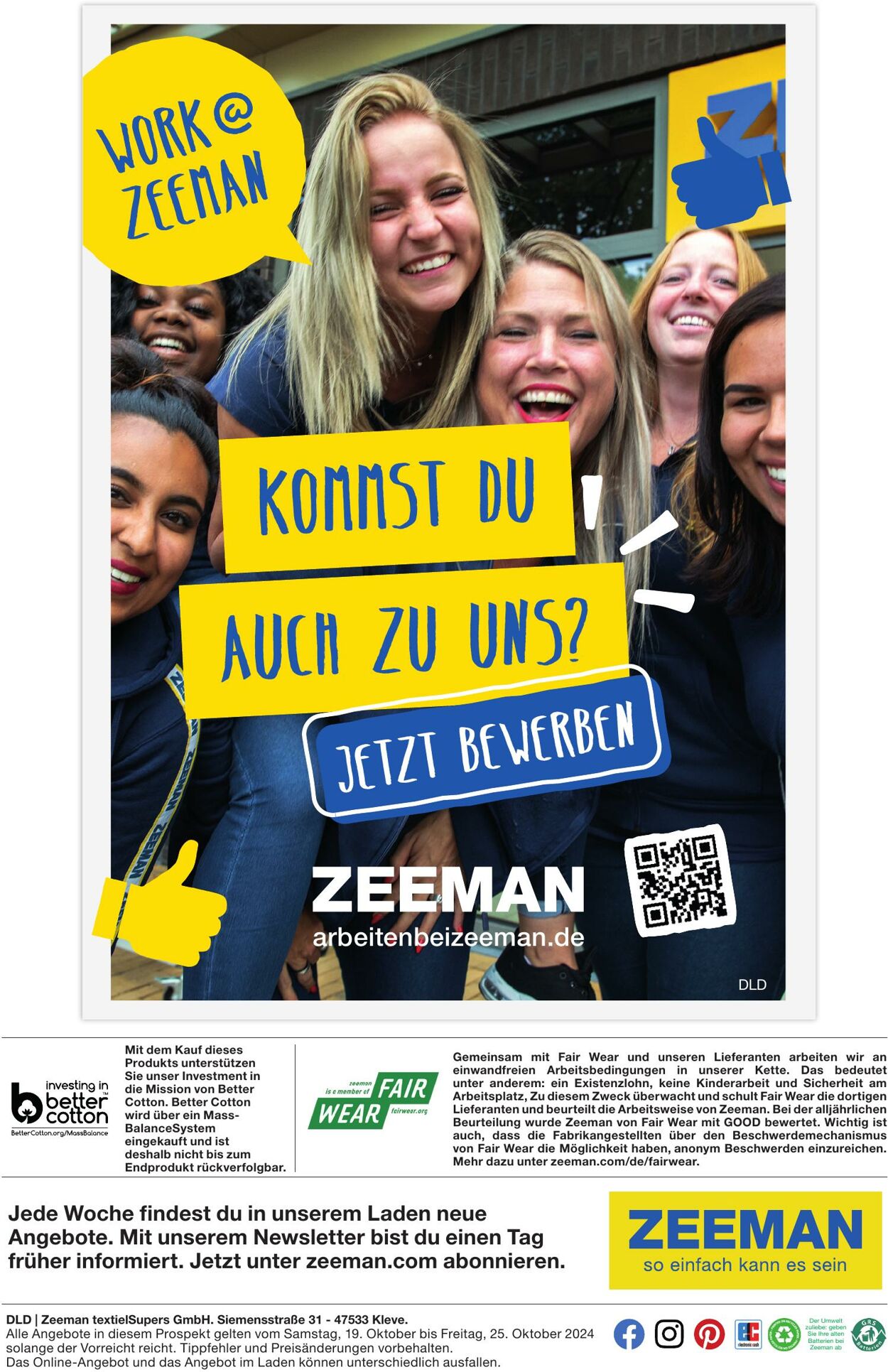 Prospekt Zeeman 19.10.2024 - 25.10.2024