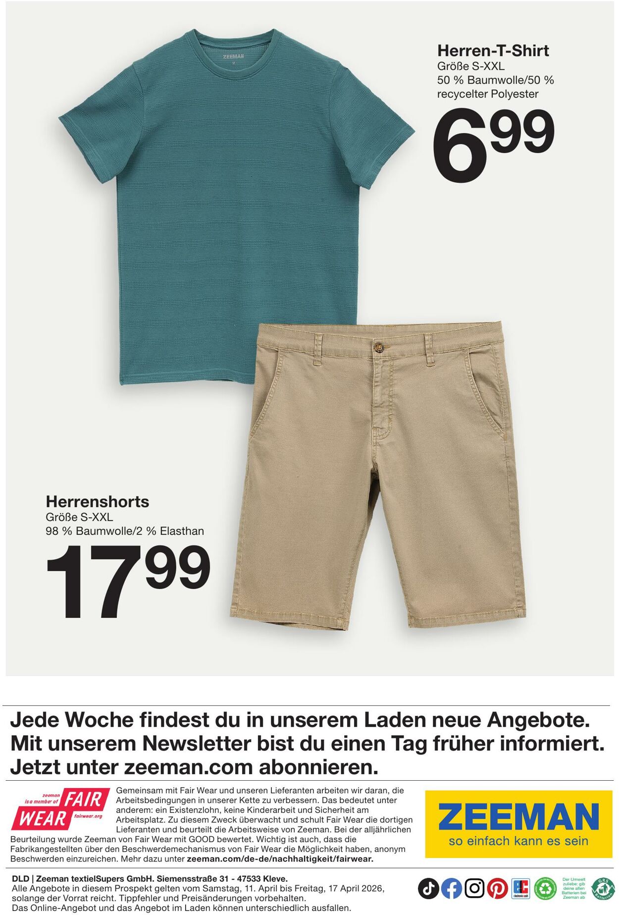 Prospekt Zeeman 10.04.2026 - 18.04.2026