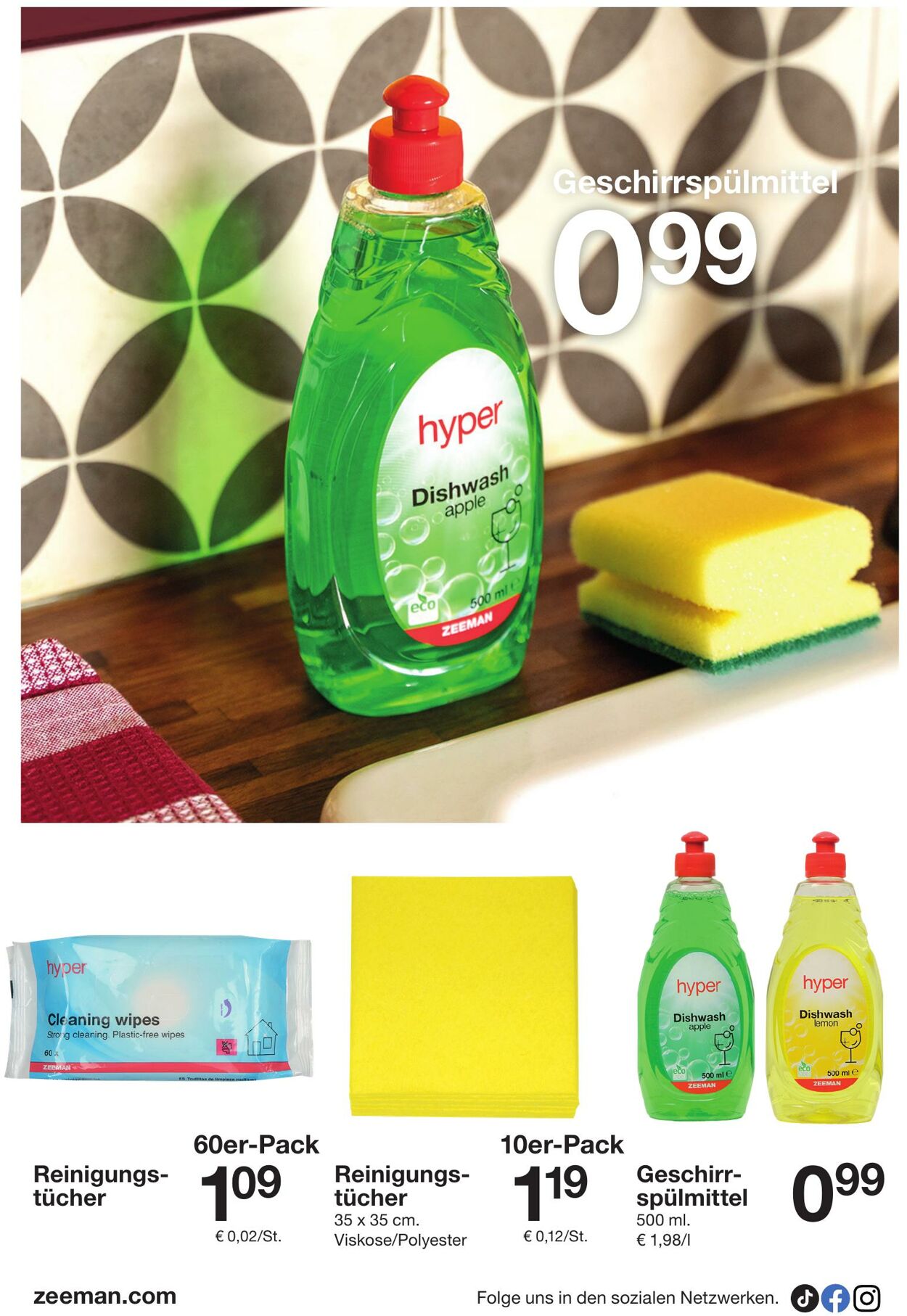 Prospekt Zeeman 01.08.2025 - 15.08.2025