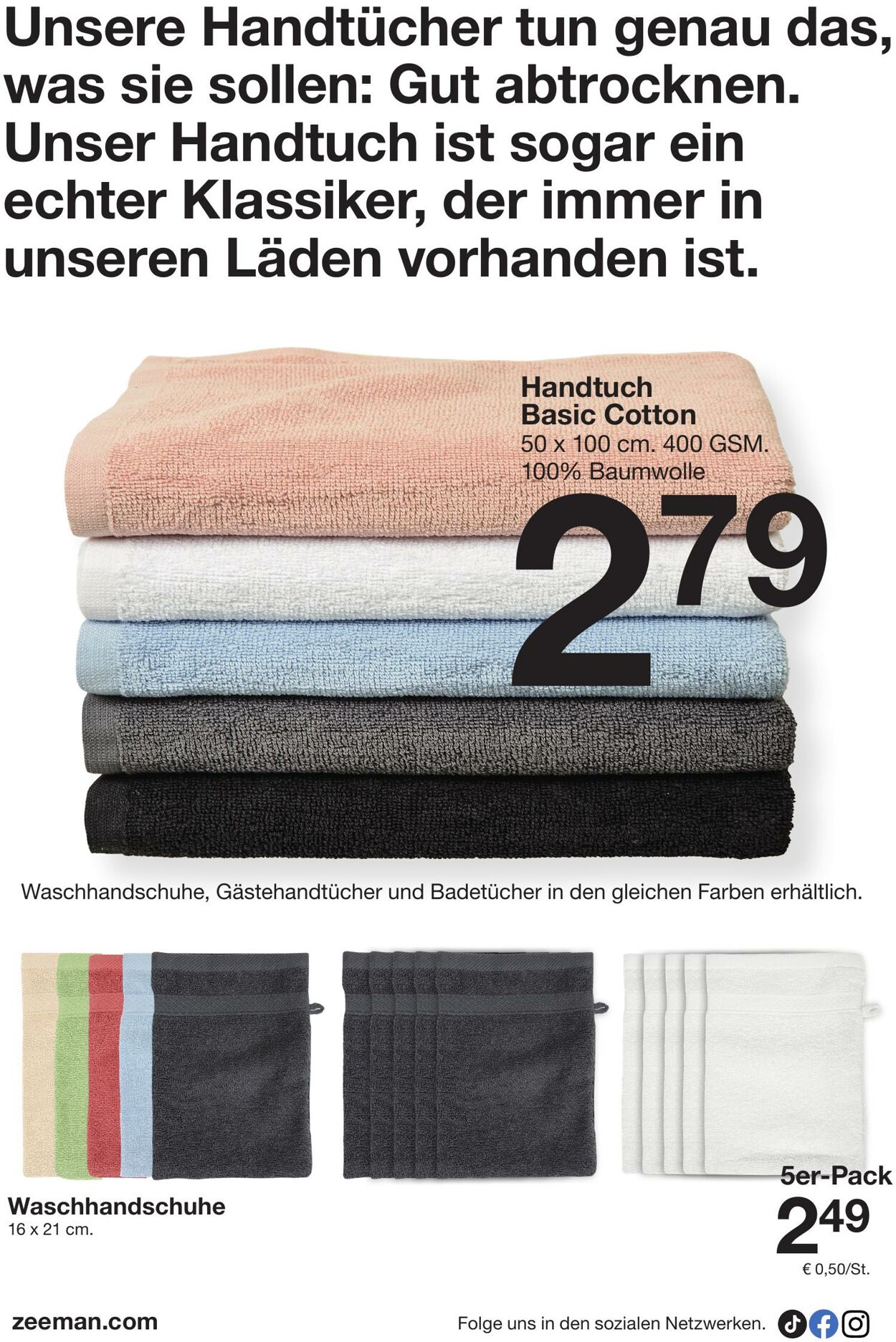 Prospekt Zeeman 01.08.2025 - 15.08.2025