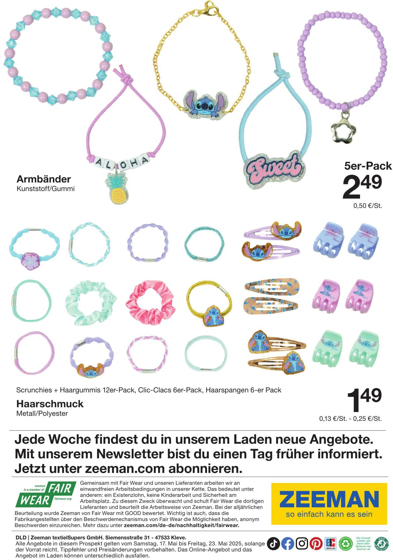 Prospekt Zeeman 18.05.2025 - 01.06.2025