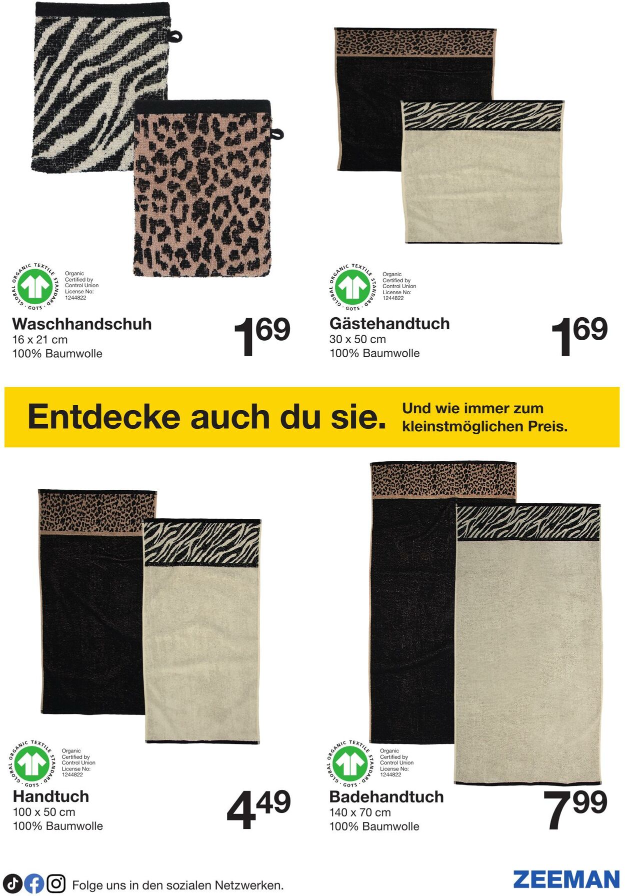 Prospekt Zeeman 25.08.2025 - 01.09.2025