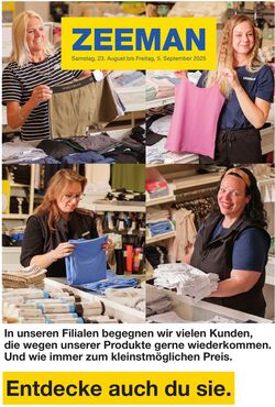 Prospekt Zeeman 25.08.2025 - 01.09.2025