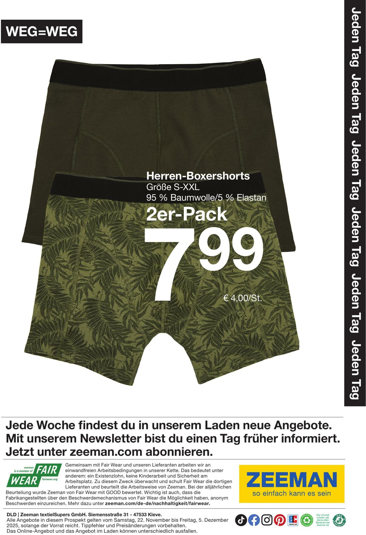 Prospekt Zeeman 01.12.2025 - 15.12.2025