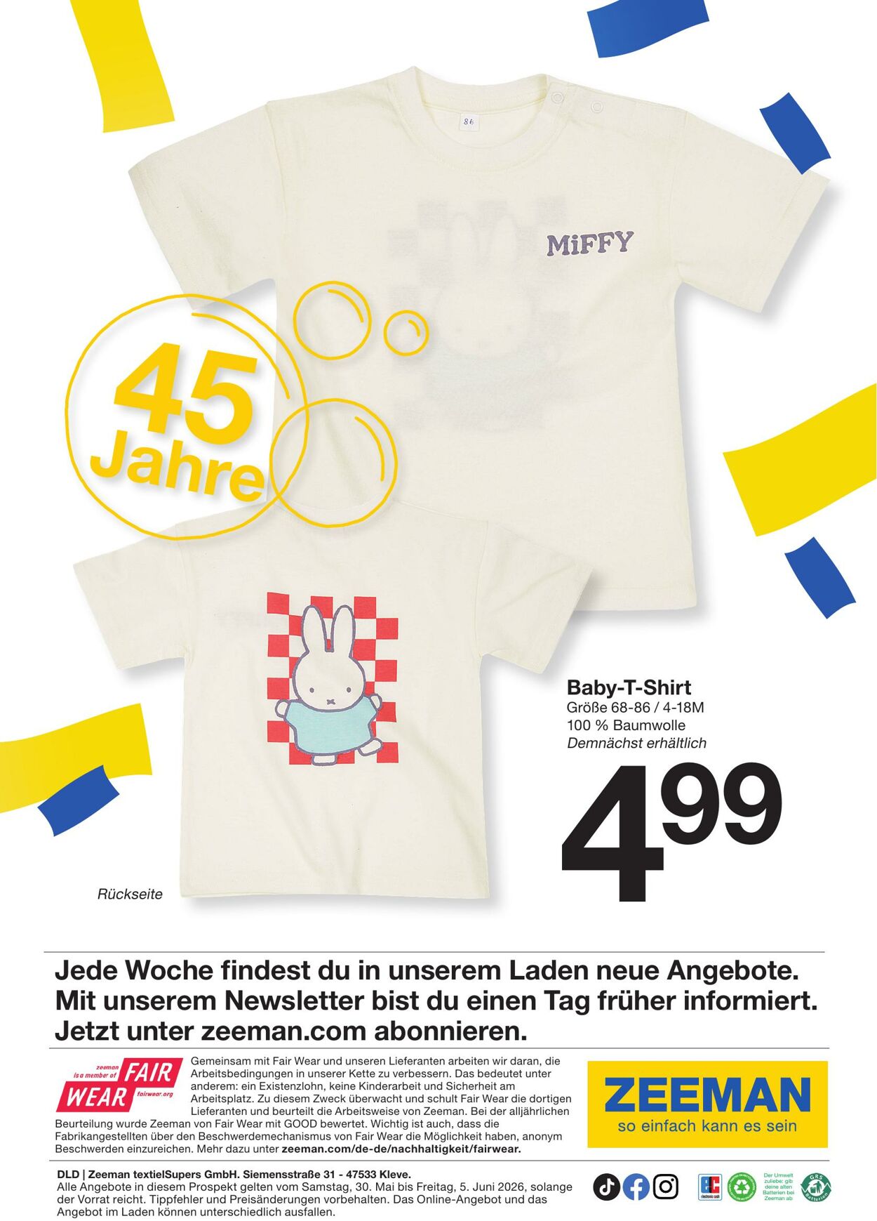 Prospekt Zeeman 29.05.2026 - 06.06.2026