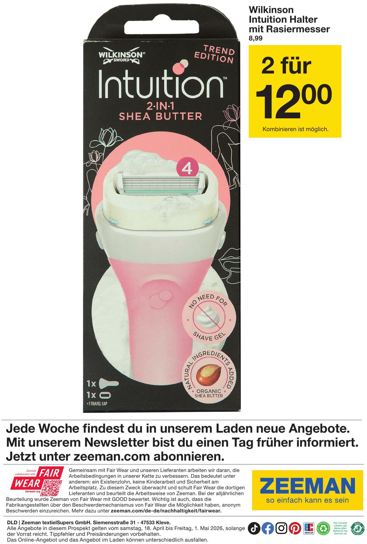 Prospekt Zeeman 21.04.2026 - 29.04.2026