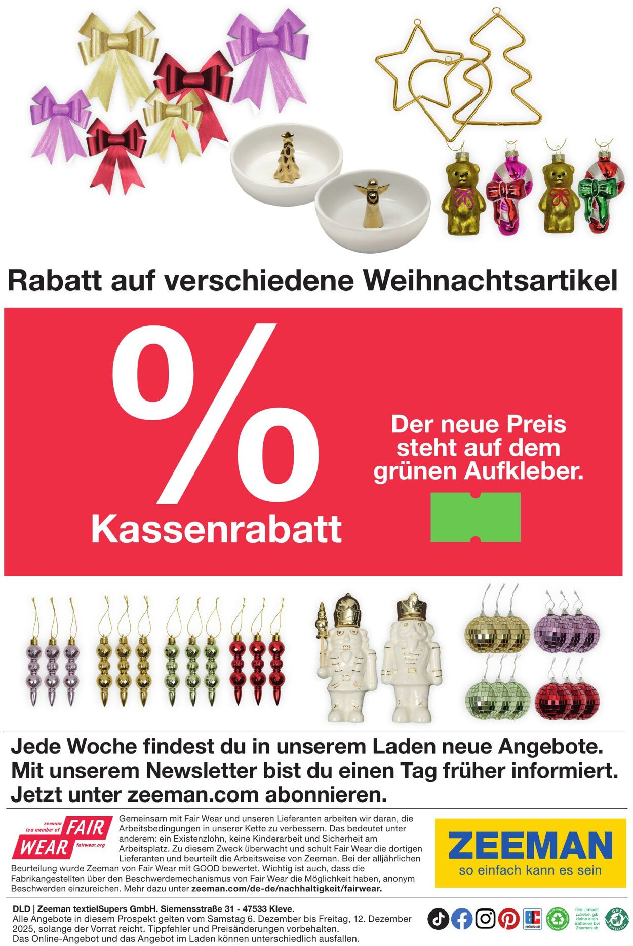Prospekt Zeeman 09.12.2025 - 23.12.2025