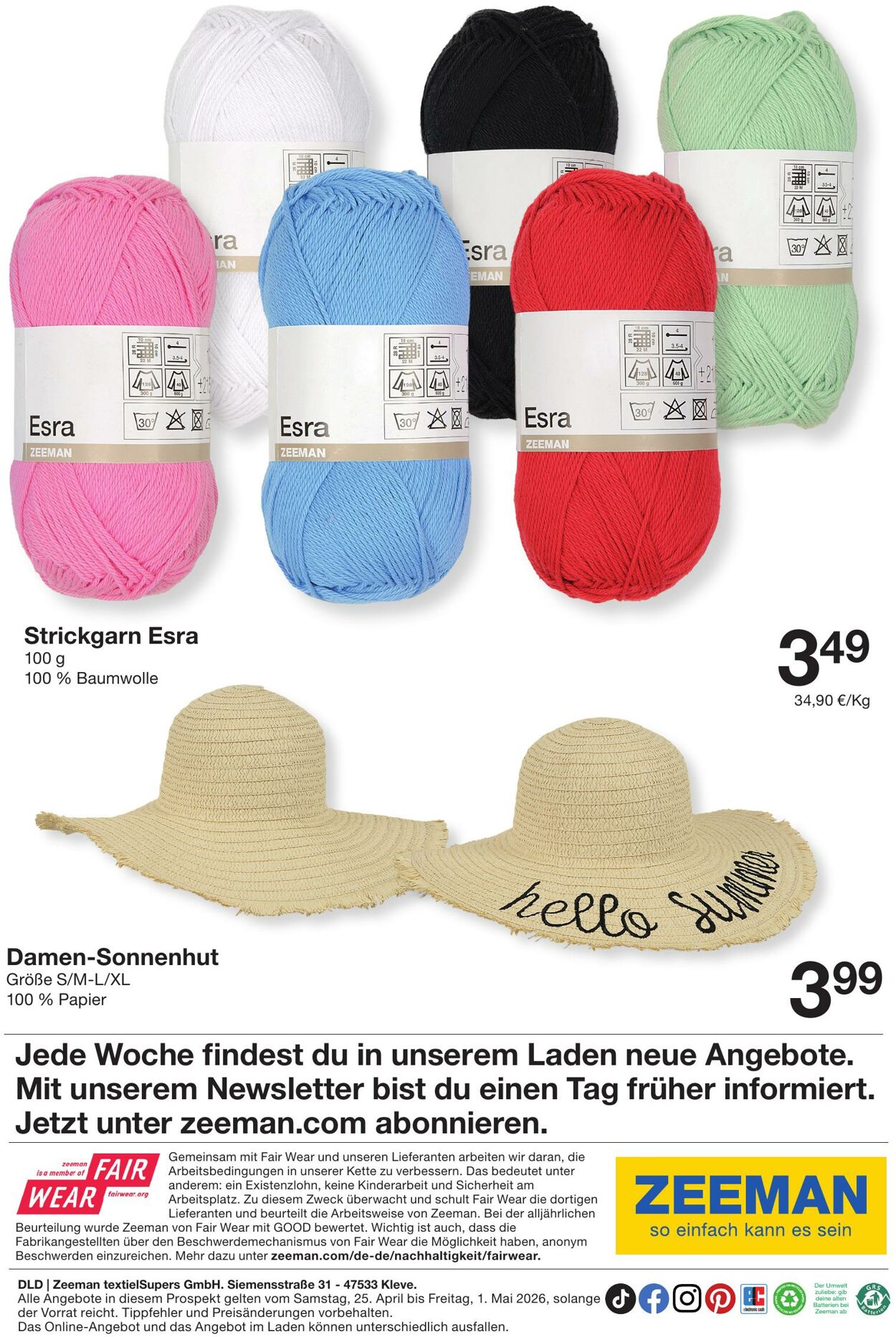 Prospekt Zeeman 24.04.2026 - 02.05.2026