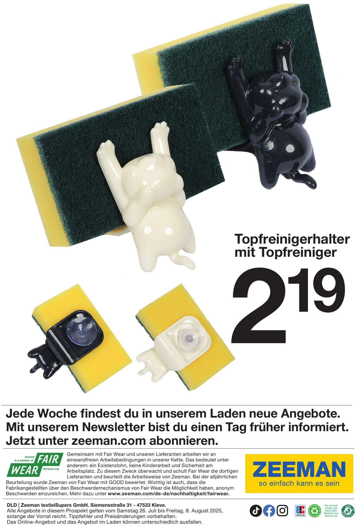 Prospekt Zeeman 28.07.2025 - 04.08.2025