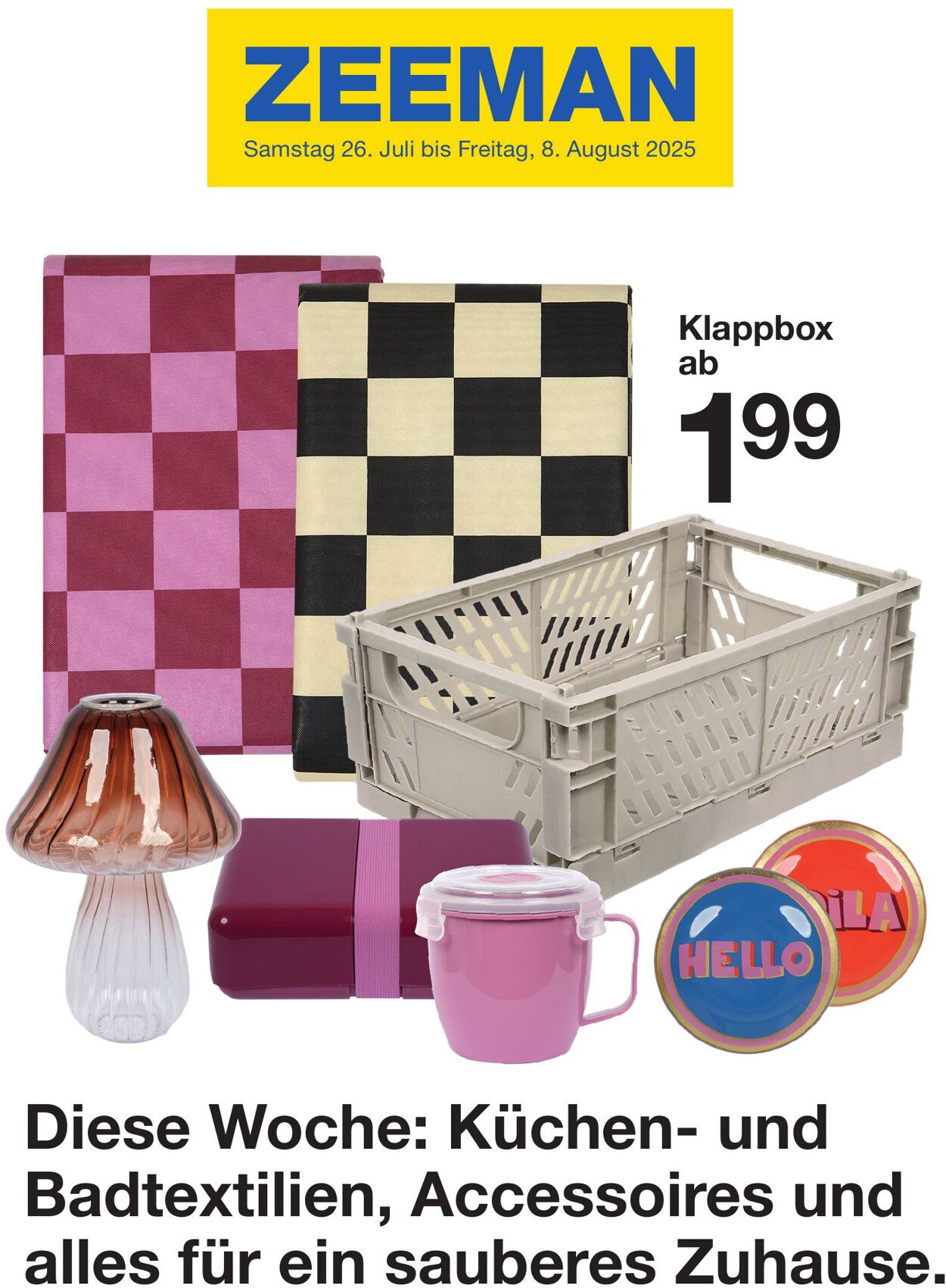 Prospekt Zeeman 28.07.2025 - 04.08.2025