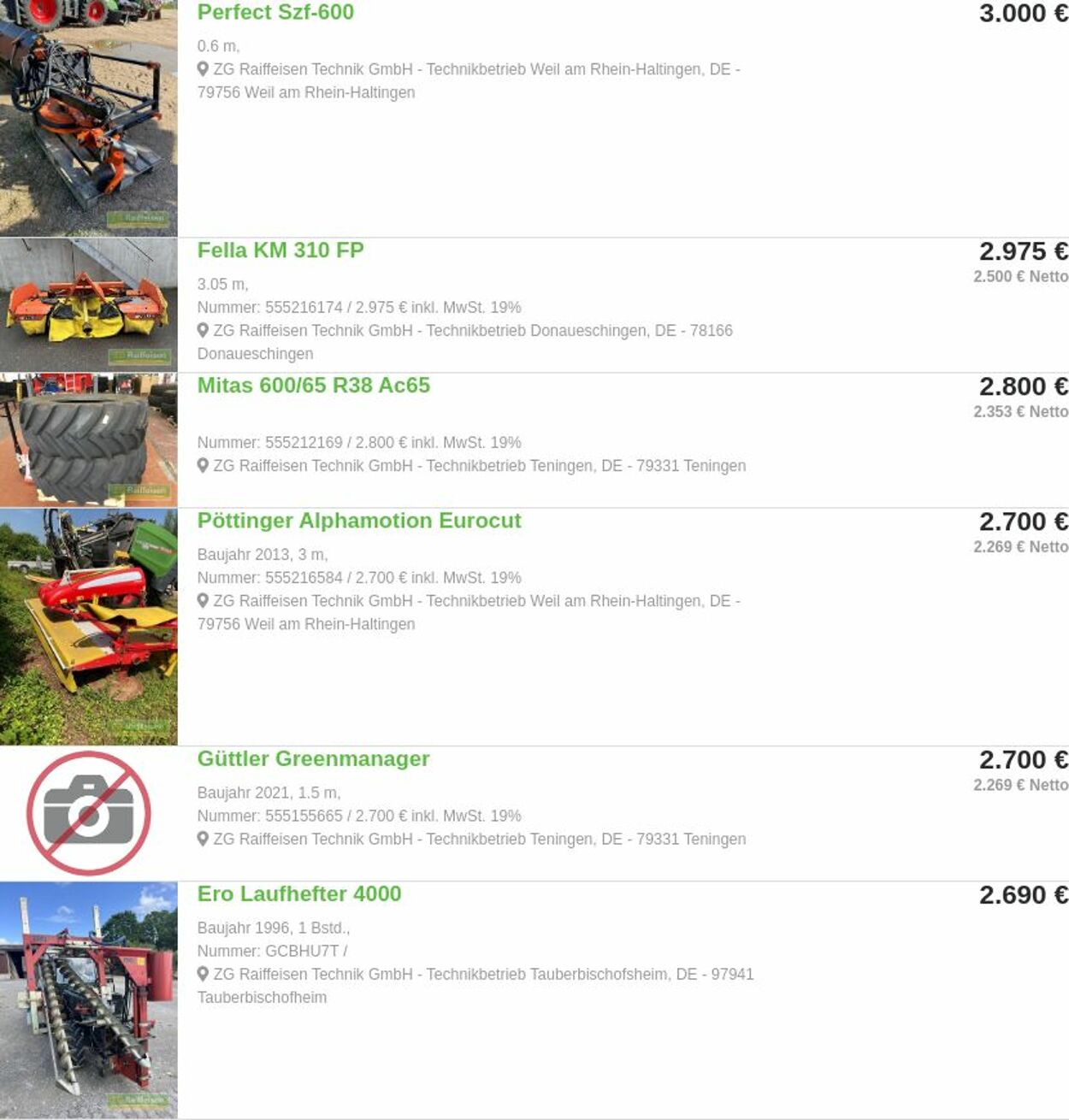 Prospekt ZG Raiffeisen 29.09.2025 - 08.10.2025