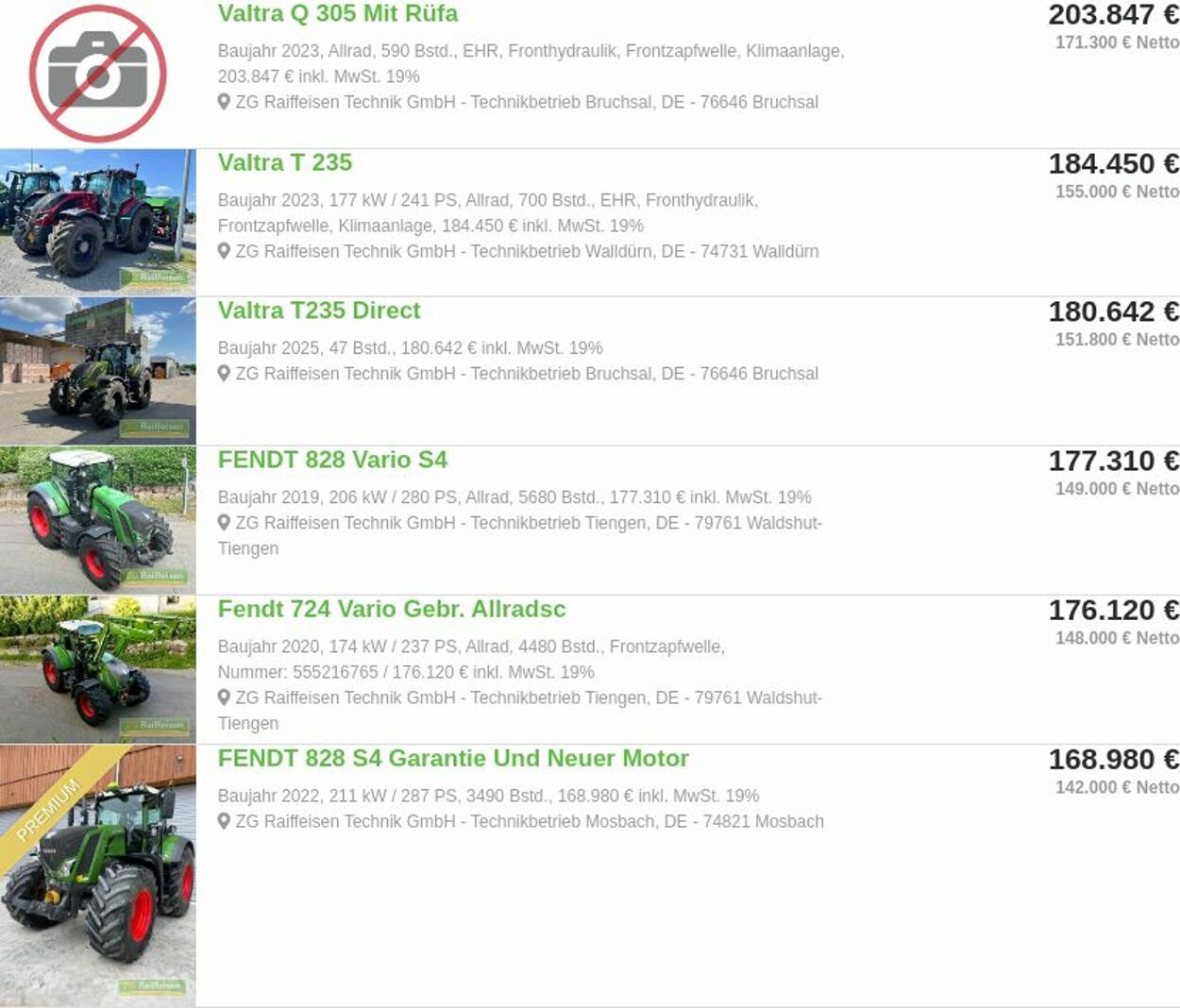 Prospekt ZG Raiffeisen 29.09.2025 - 08.10.2025