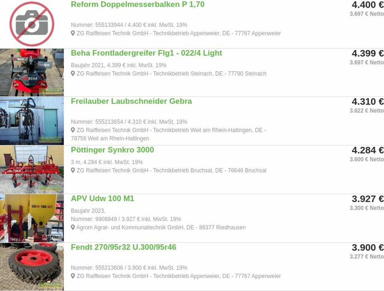 Prospekt ZG Raiffeisen 29.09.2025 - 08.10.2025