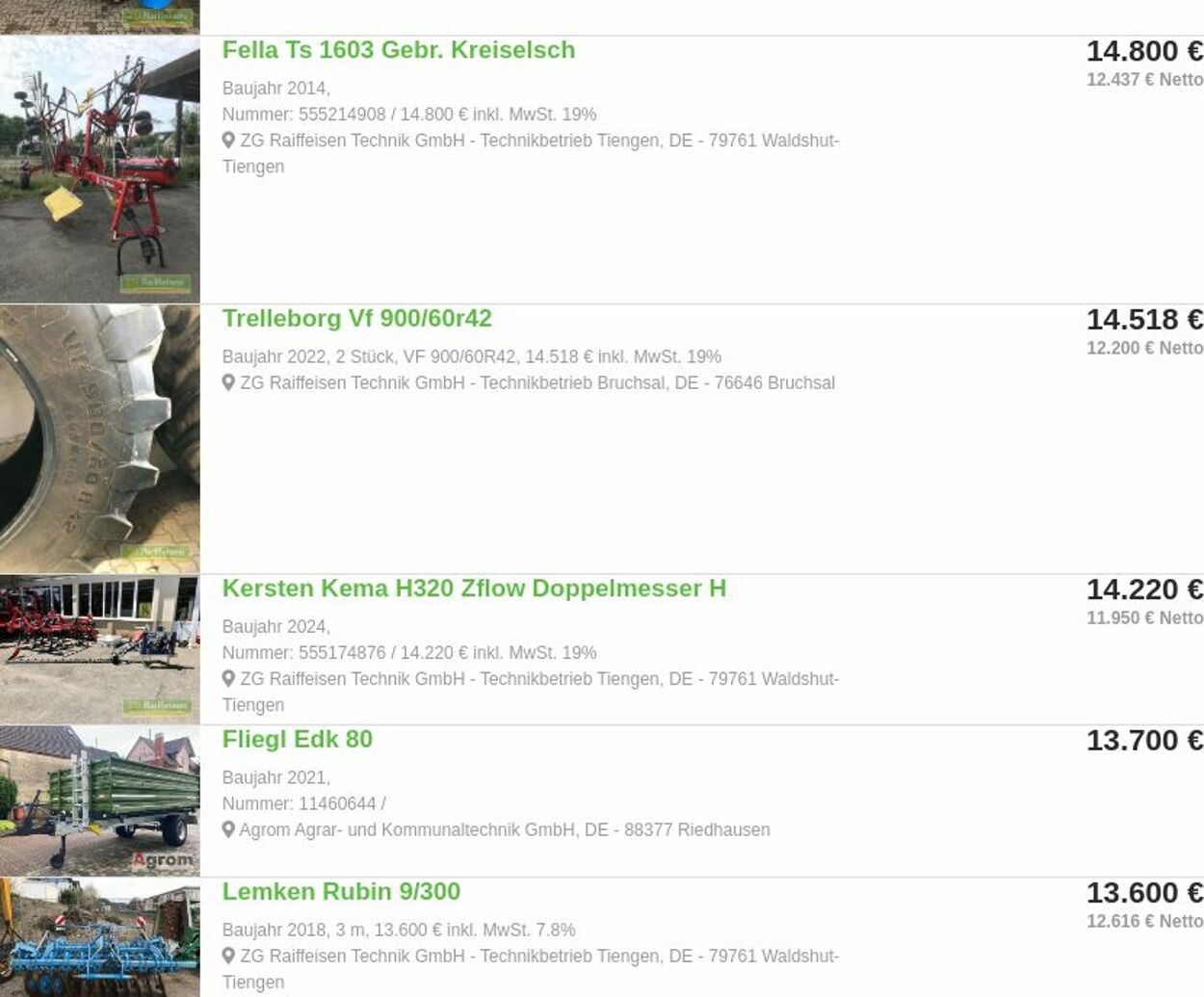 Prospekt ZG Raiffeisen 08.09.2025 - 17.09.2025