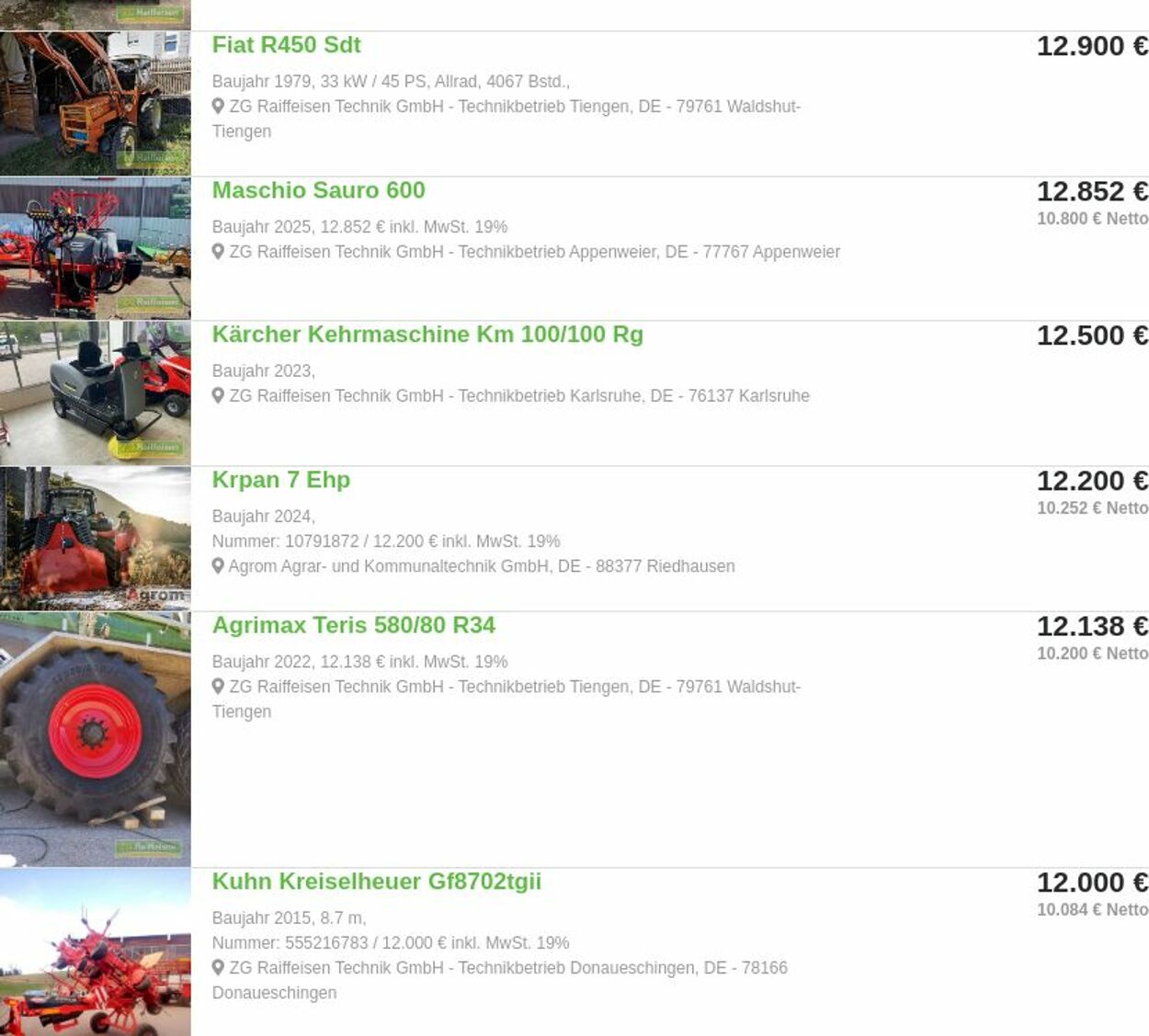 Prospekt ZG Raiffeisen 08.09.2025 - 17.09.2025