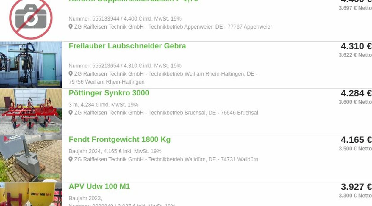 Prospekt ZG Raiffeisen 04.08.2025 - 13.08.2025