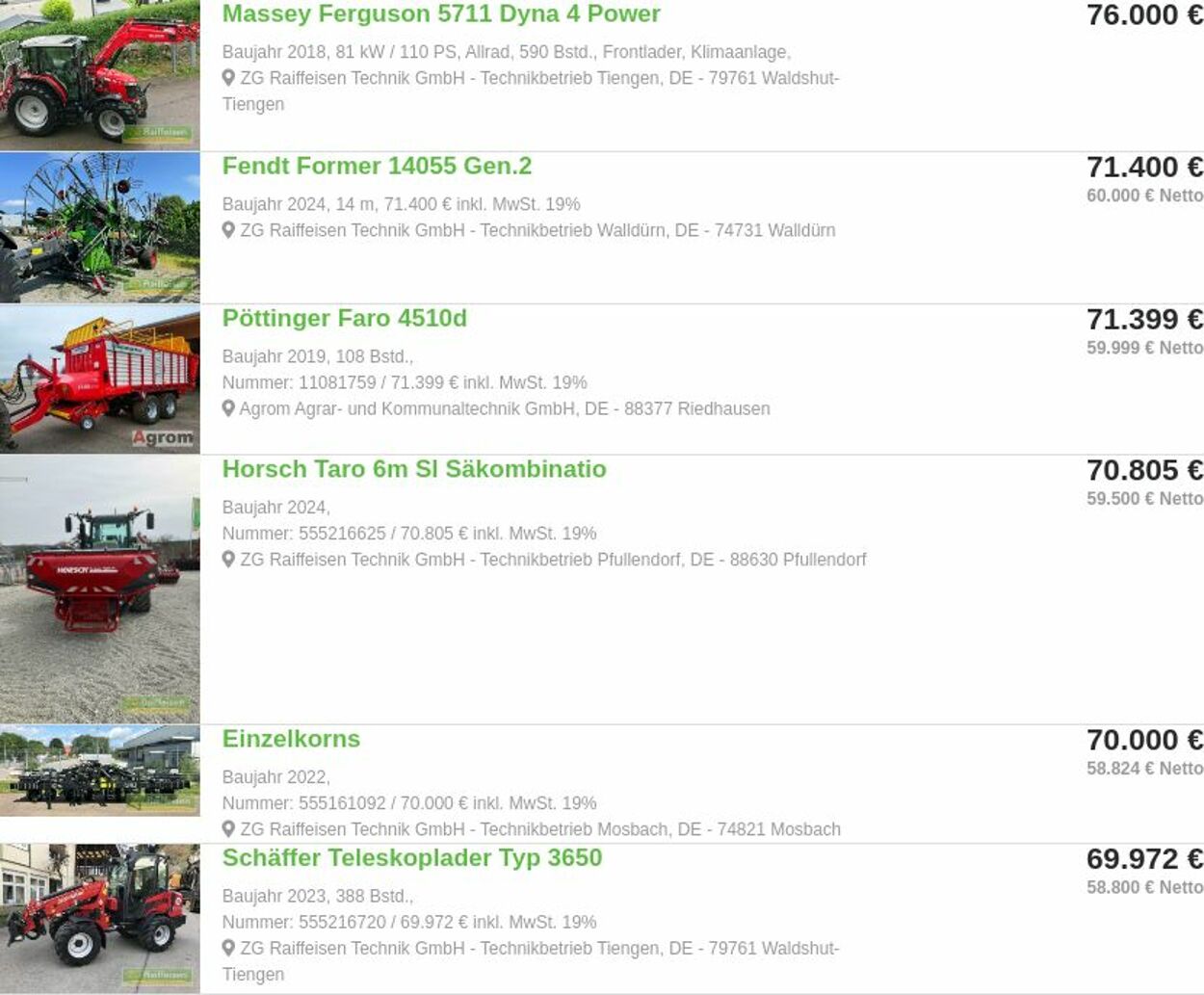 Prospekt ZG Raiffeisen 30.06.2025 - 09.07.2025