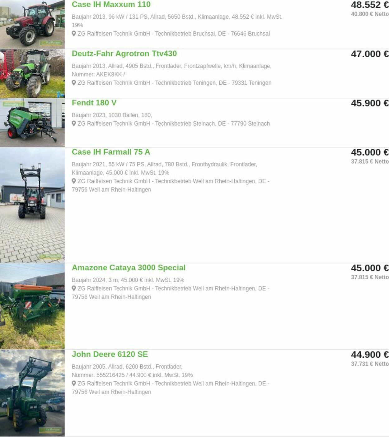 Prospekt ZG Raiffeisen 30.06.2025 - 09.07.2025