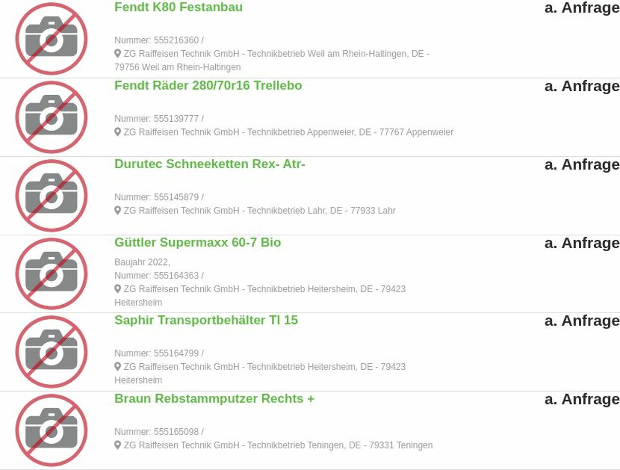 Prospekt ZG Raiffeisen 06.01.2025 - 15.01.2025