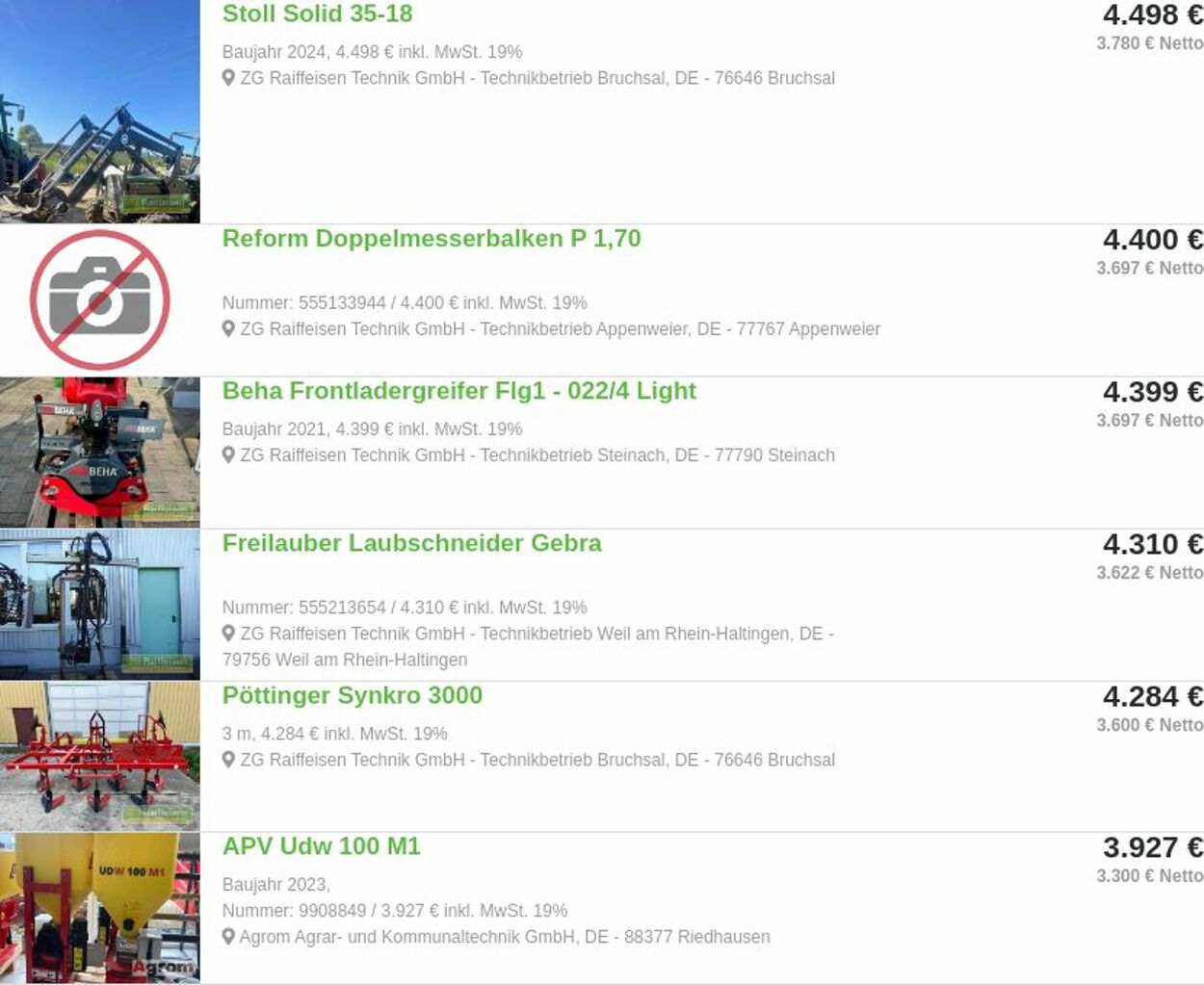 Prospekt ZG Raiffeisen 03.11.2025 - 12.11.2025