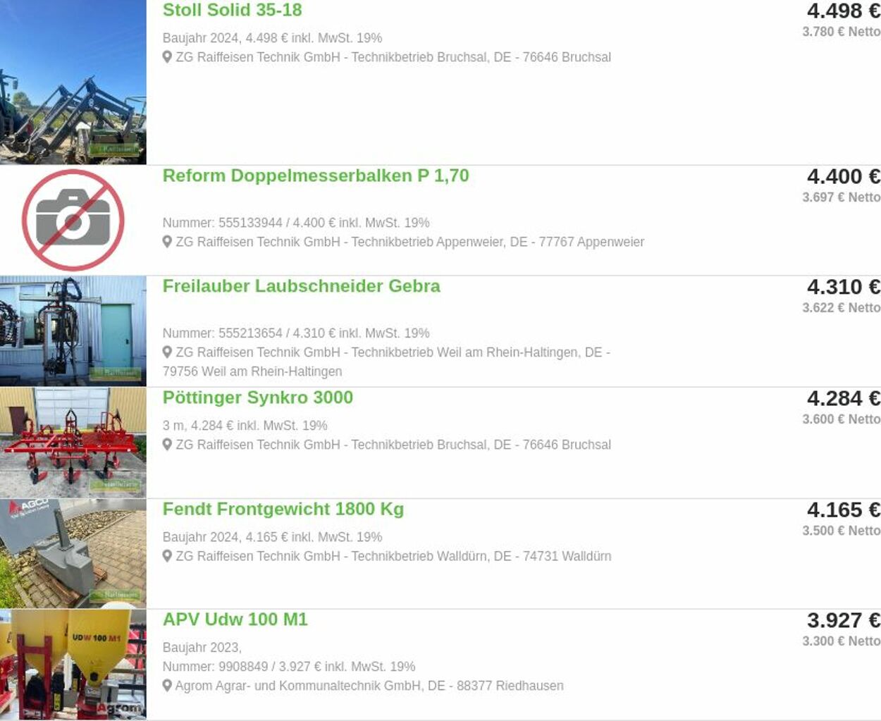Prospekt ZG Raiffeisen 25.08.2025 - 03.09.2025
