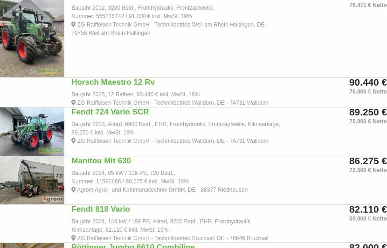 Prospekt ZG Raiffeisen 06.10.2025 - 15.10.2025