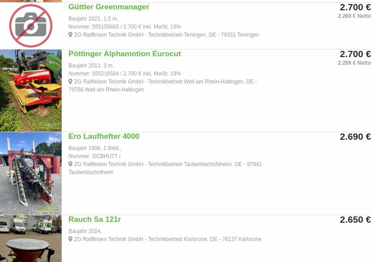 Prospekt ZG Raiffeisen 06.10.2025 - 15.10.2025