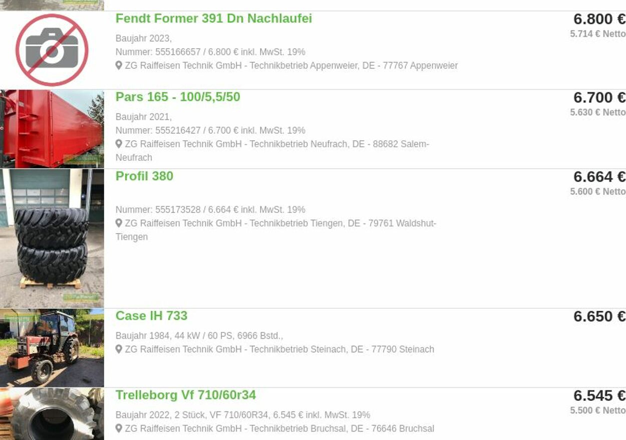 Prospekt ZG Raiffeisen 06.10.2025 - 15.10.2025