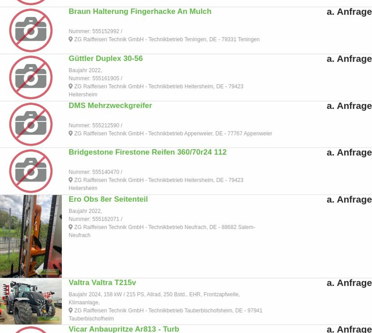 Prospekt ZG Raiffeisen 06.10.2025 - 15.10.2025