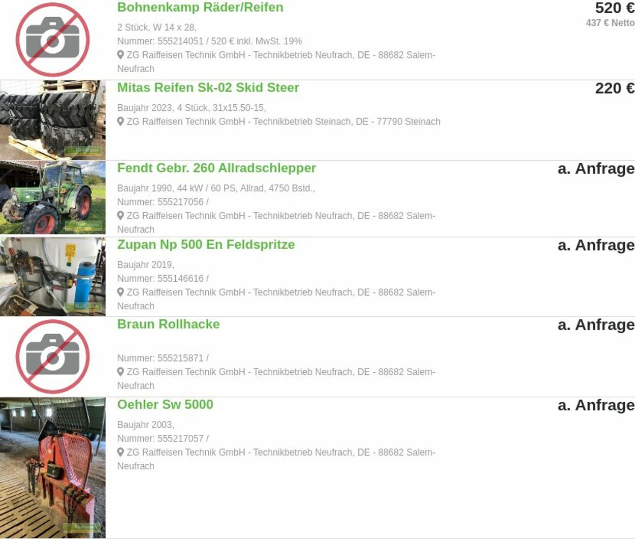 Prospekt ZG Raiffeisen 10.11.2025 - 19.11.2025