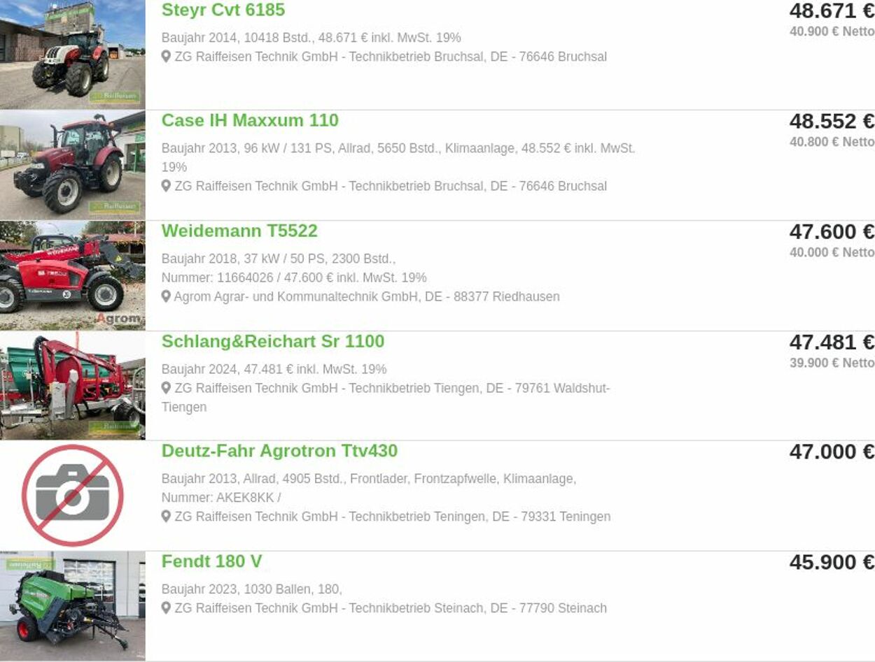 Prospekt ZG Raiffeisen 10.11.2025 - 19.11.2025