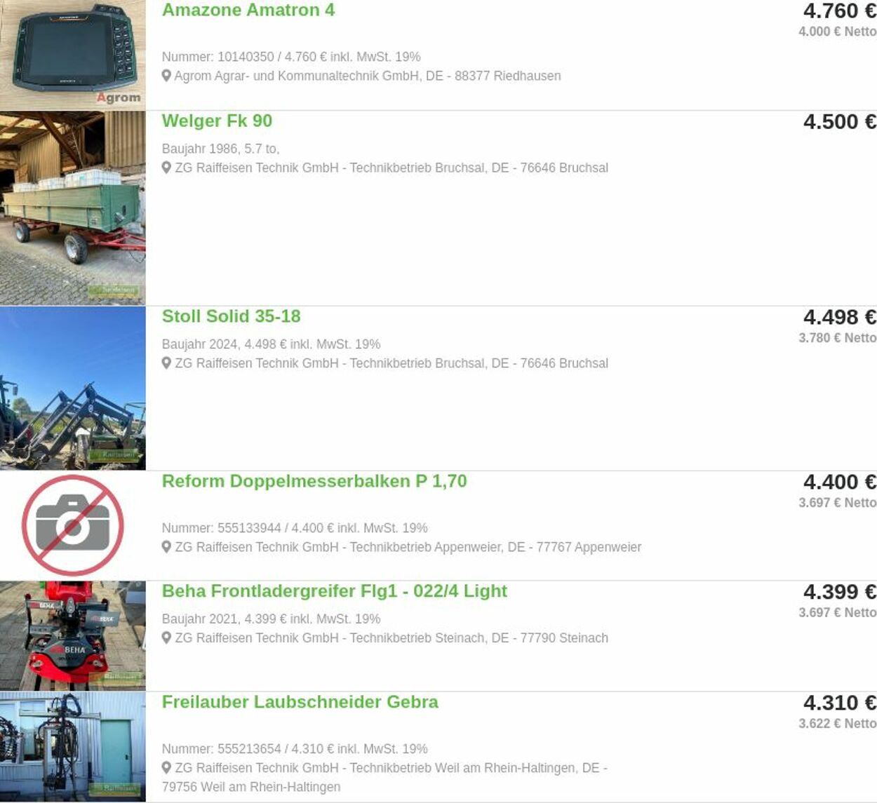 Prospekt ZG Raiffeisen 22.09.2025 - 01.10.2025