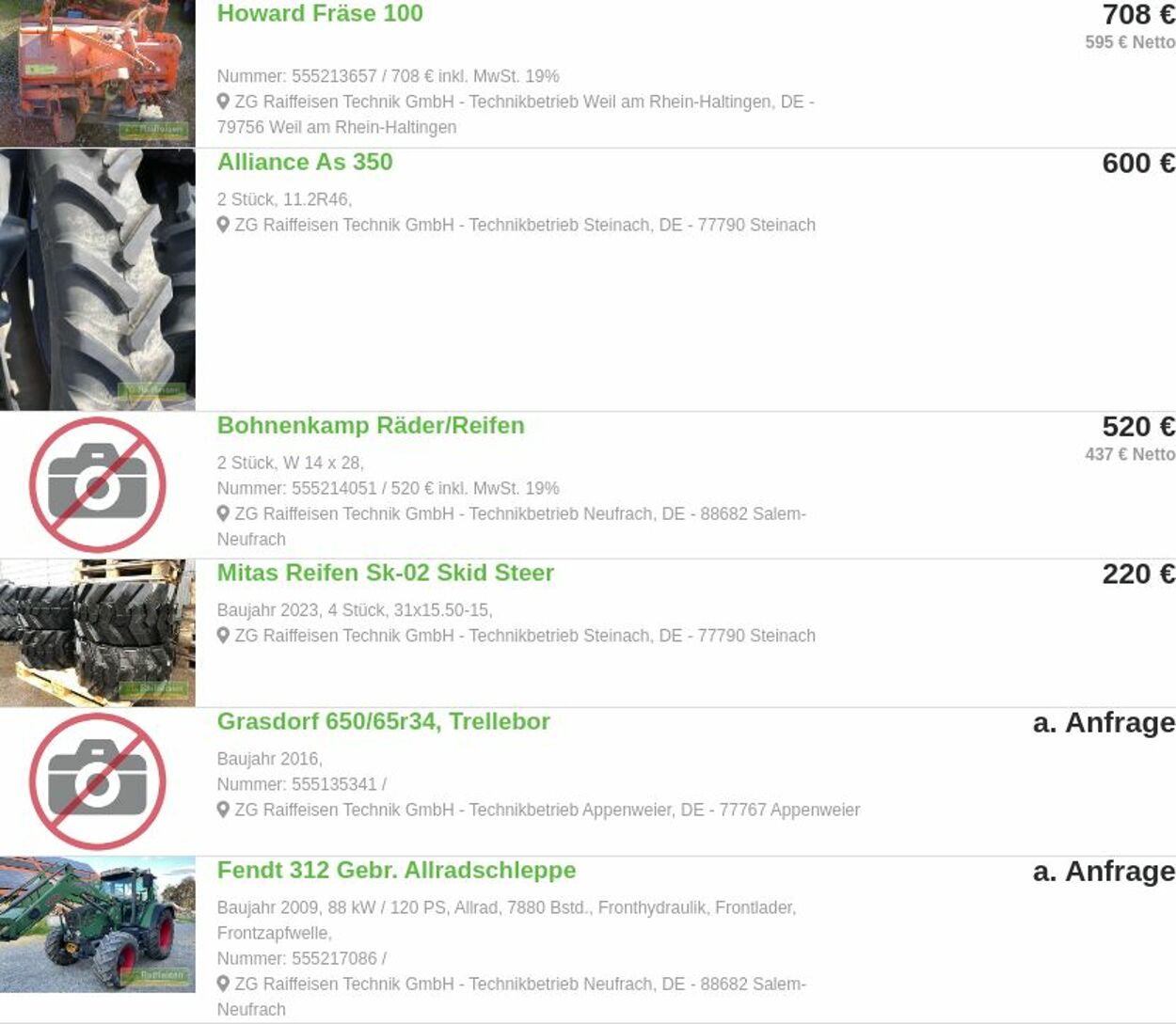 Prospekt ZG Raiffeisen 20.10.2025 - 29.10.2025