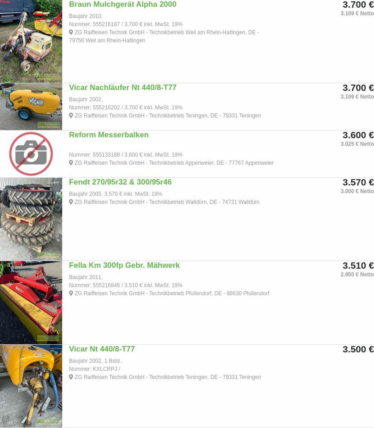 Prospekt ZG Raiffeisen 20.10.2025 - 29.10.2025