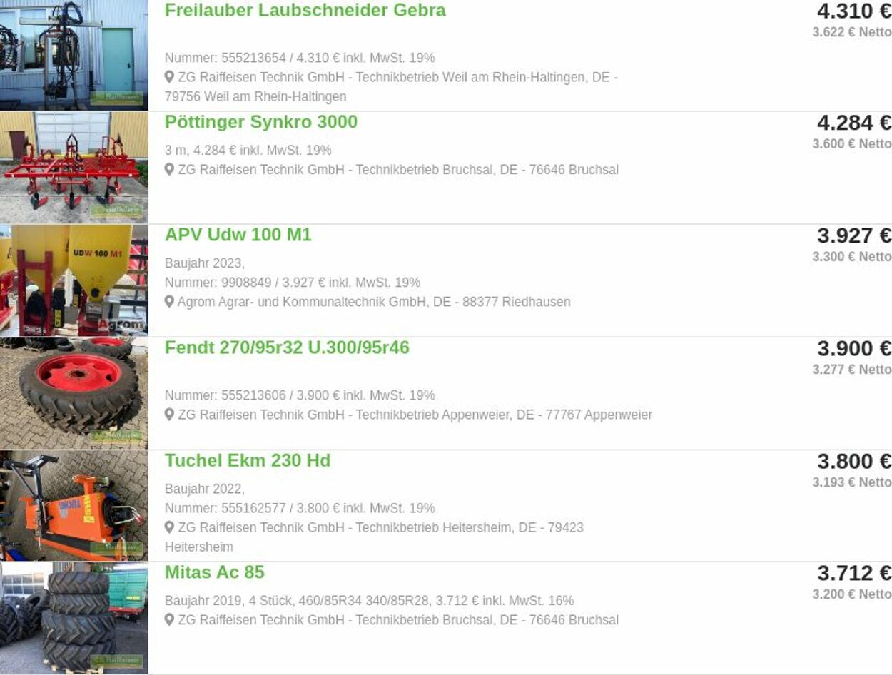 Prospekt ZG Raiffeisen 20.10.2025 - 29.10.2025