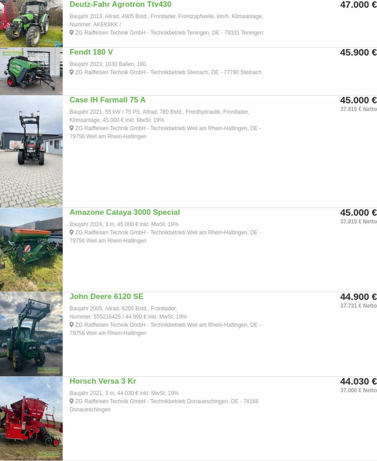 Prospekt ZG Raiffeisen 14.07.2025 - 23.07.2025