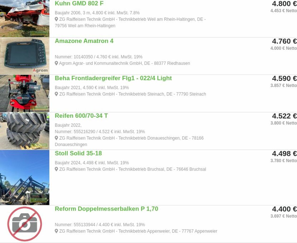 Prospekt ZG Raiffeisen 28.07.2025 - 06.08.2025